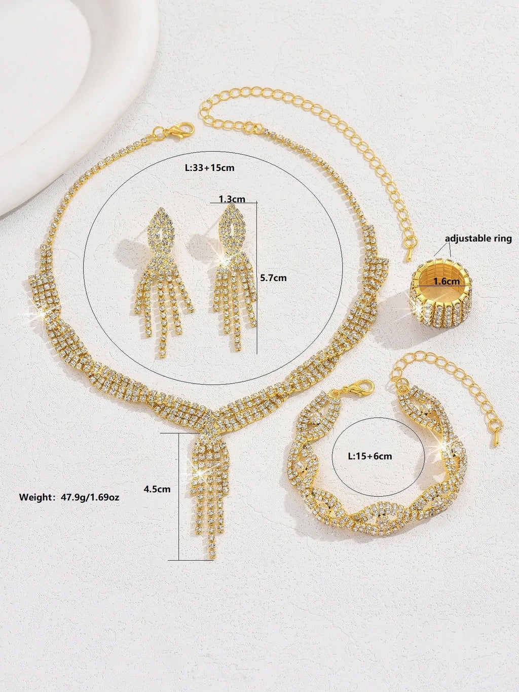 MAC091  Jewelry Set - SJB-DIAMOND ELITES