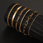 MAC092 Bohemian Minimalist Metal Multi-Layer Bracelet - SJB-DIAMOND ELITES