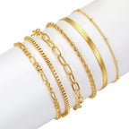 MAC092 Bohemian Minimalist Metal Multi-Layer Bracelet - SJB-DIAMOND ELITES