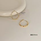 MAC096 925 sterling silver needle high-end French style earrings - SJB-DIAMOND ELITES