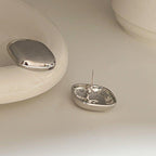 MAC096 925 sterling silver needle high-end French style earrings - SJB-DIAMOND ELITES