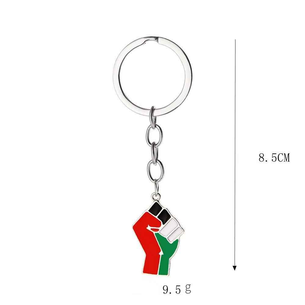 MAC106 Free Pakistan Keffiyeh Key Metal Pendant - SJB-DIAMOND ELITES