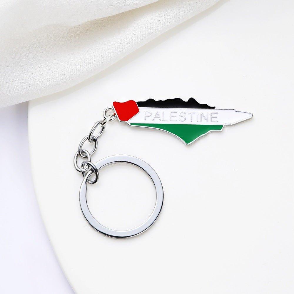 MAC106 Free Pakistan Keffiyeh Key Metal Pendant - SJB-DIAMOND ELITES