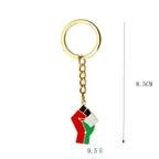 MAC106 Free Pakistan Keffiyeh Key Metal Pendant - SJB-DIAMOND ELITES