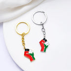 MAC106 Free Pakistan Keffiyeh Key Metal Pendant - SJB-DIAMOND ELITES