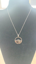 MAC111 Stainless Steel Masjid Pattern Necklace - SJB-DIAMOND ELITES