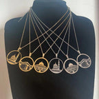 MAC111 Stainless Steel Masjid Pattern Necklace - SJB-DIAMOND ELITES