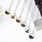MAC111 Stainless Steel Masjid Pattern Necklace - SJB-DIAMOND ELITES