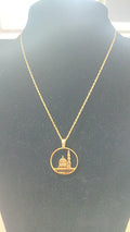 MAC111 Stainless Steel Masjid Pattern Necklace - SJB-DIAMOND ELITES