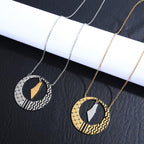 MAC113 Stainless Steel Keffiyeh Necklace - SJB-DIAMOND ELITES