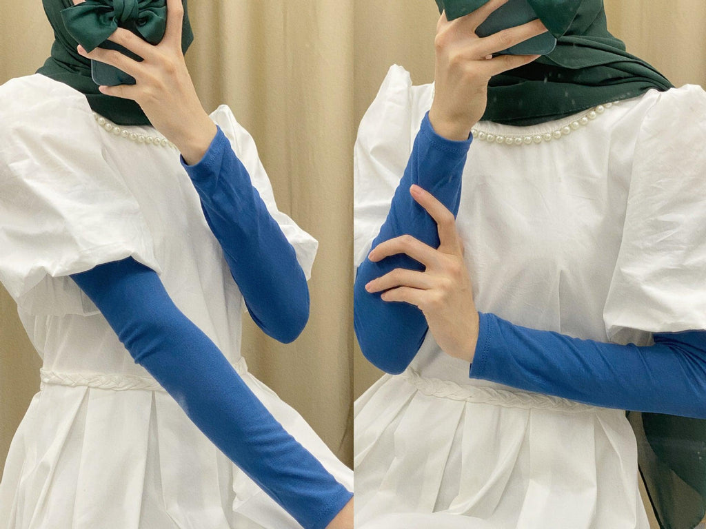 MAC120 Solid Color Modal Cotton Stretch Ice Sleeves - SJB-DIAMOND ELITES