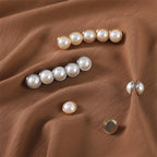 MAC126 Pearl Magnetic Buckle Hijab 12 pcs Brooches - SJB-DIAMOND ELITES