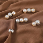 MAC126 Pearl Magnetic Buckle Hijab 12 pcs Brooches - SJB-DIAMOND ELITES