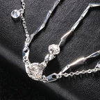 MAC127 Simple Rhinestone Pendant Sparkling Wedding Tiara - SJB-DIAMOND ELITES