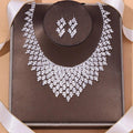 MAC128  Stylish Rhinestone Tassel Jewelry Set - SJB-DIAMOND ELITES