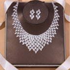 MAC128  Stylish Rhinestone Tassel Jewelry Set - SJB-DIAMOND ELITES