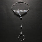 MAC131  Water Drop Zircon High-end Bracelet - SJB-DIAMOND ELITES