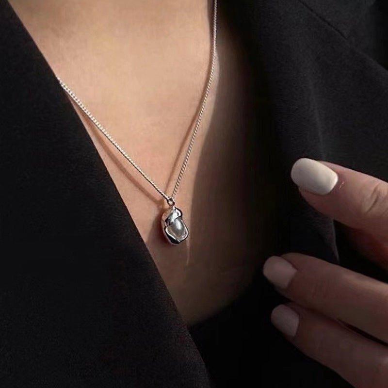 MAC136 High-end Pendant Pearl Necklace - SJB-DIAMOND ELITES