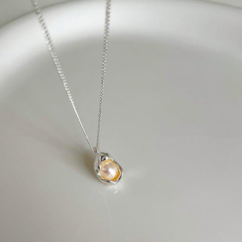 MAC136 High-end Pendant Pearl Necklace - SJB-DIAMOND ELITES