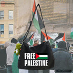 MAC139 Palestine Peace Crossbody Canvas Bag - SJB-DIAMOND ELITES