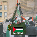 MAC139 Palestine Peace Crossbody Canvas Bag - SJB-DIAMOND ELITES