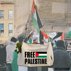 MAC139 Palestine Peace Crossbody Canvas Bag - SJB-DIAMOND ELITES
