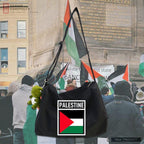 MAC139 Palestine Peace Crossbody Canvas Bag - SJB-DIAMOND ELITES