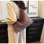 MAC142 Fashionable Bright Diamond Shoulder Tote Bag - SJB-DIAMOND ELITES