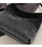 MAC142 Fashionable Bright Diamond Shoulder Tote Bag - SJB-DIAMOND ELITES
