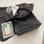 MAC142 Fashionable Bright Diamond Shoulder Tote Bag - SJB-DIAMOND ELITES