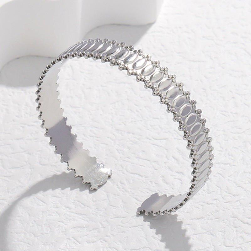 MAC143 Titanium Steel Colorfast Adjustable Bracelet - SJB-DIAMOND ELITES