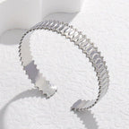 MAC143 Titanium Steel Colorfast Adjustable Bracelet - SJB-DIAMOND ELITES