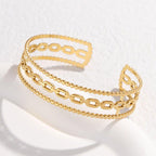 MAC143 Titanium Steel Colorfast Adjustable Bracelet - SJB-DIAMOND ELITES