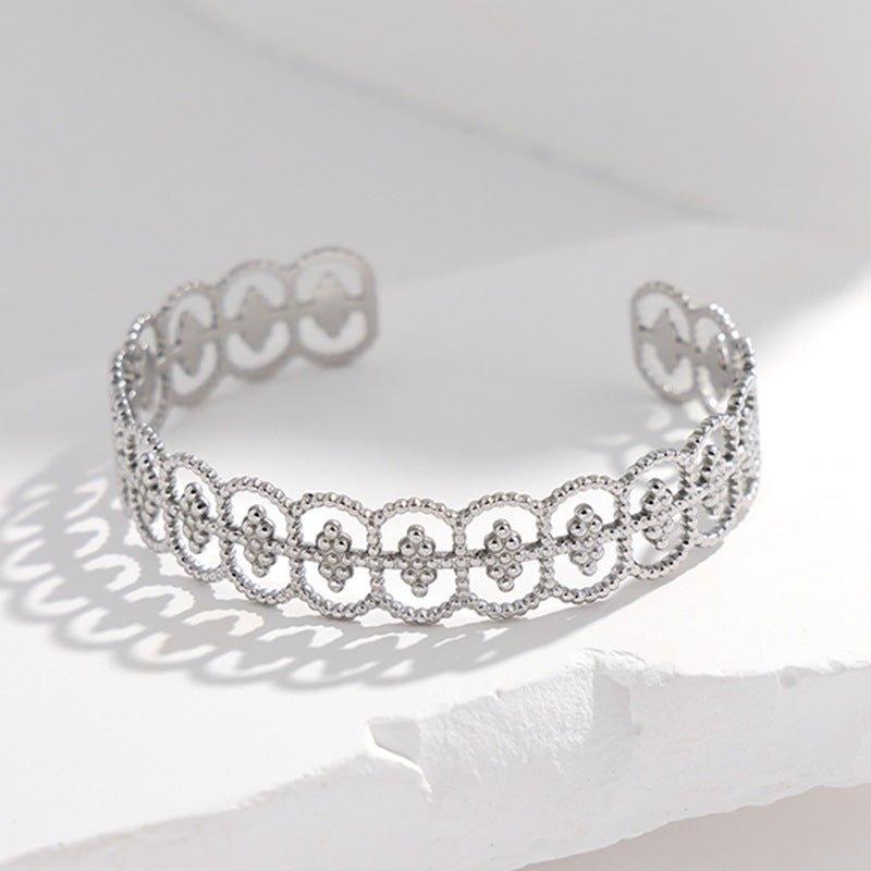 MAC143 Titanium Steel Colorfast Adjustable Bracelet - SJB-DIAMOND ELITES