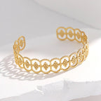 MAC143 Titanium Steel Colorfast Adjustable Bracelet - SJB-DIAMOND ELITES