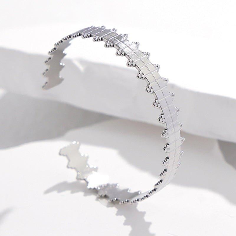 MAC143 Titanium Steel Colorfast Adjustable Bracelet - SJB-DIAMOND ELITES