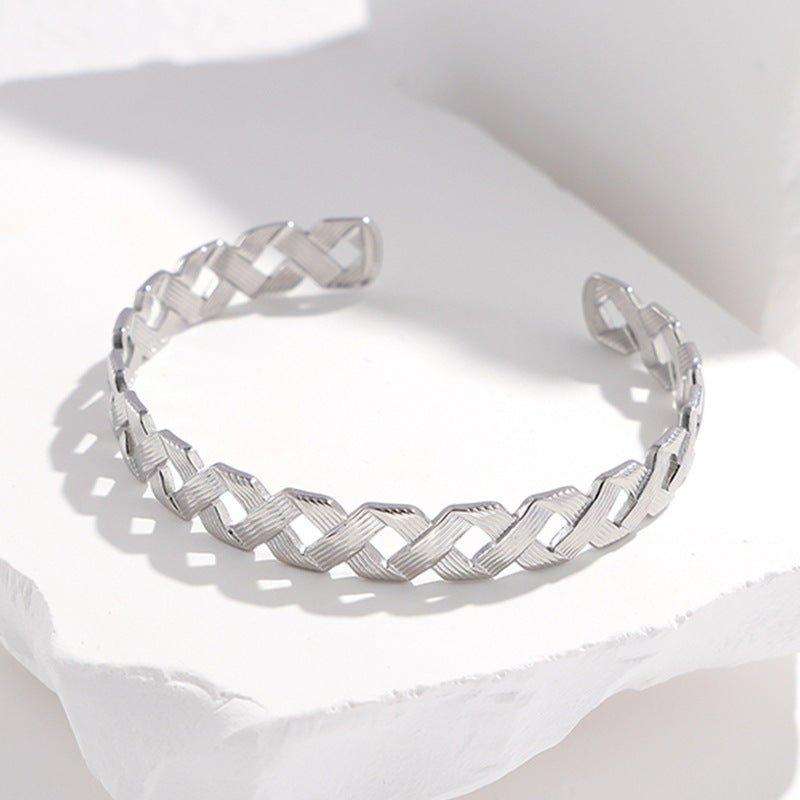 MAC143 Titanium Steel Colorfast Adjustable Bracelet - SJB-DIAMOND ELITES
