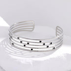 MAC143 Titanium Steel Colorfast Adjustable Bracelet - SJB-DIAMOND ELITES