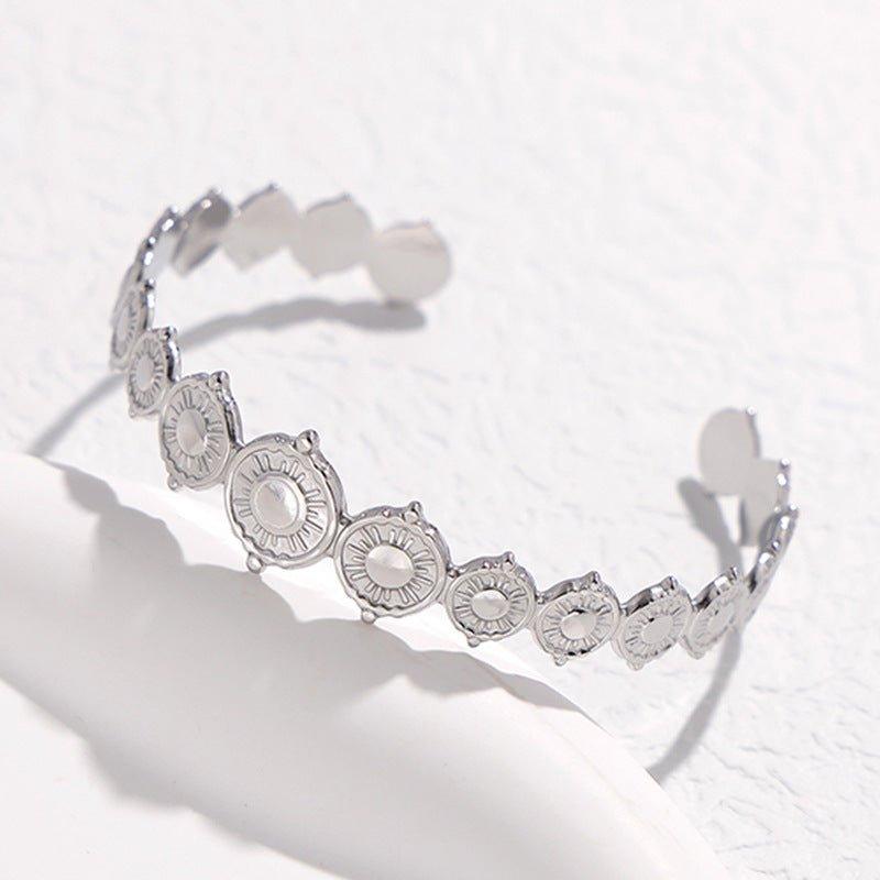 MAC143 Titanium Steel Colorfast Adjustable Bracelet - SJB-DIAMOND ELITES