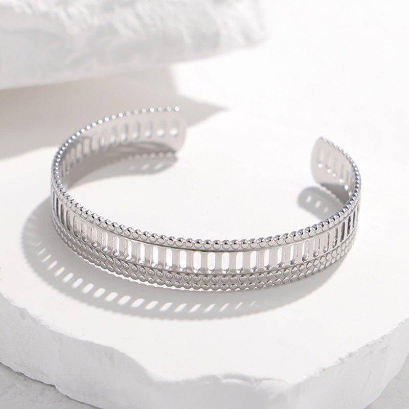 MAC143 Titanium Steel Colorfast Adjustable Bracelet - SJB-DIAMOND ELITES