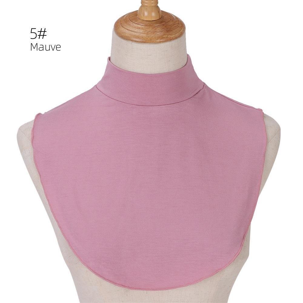 MAC144 Solid Color Modal Cotton Fake Collar Bottoming Collar - SJB-DIAMOND ELITES