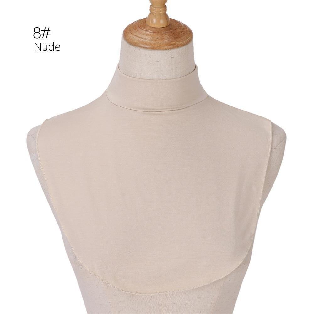 MAC144 Solid Color Modal Cotton Fake Collar Bottoming Collar - SJB-DIAMOND ELITES