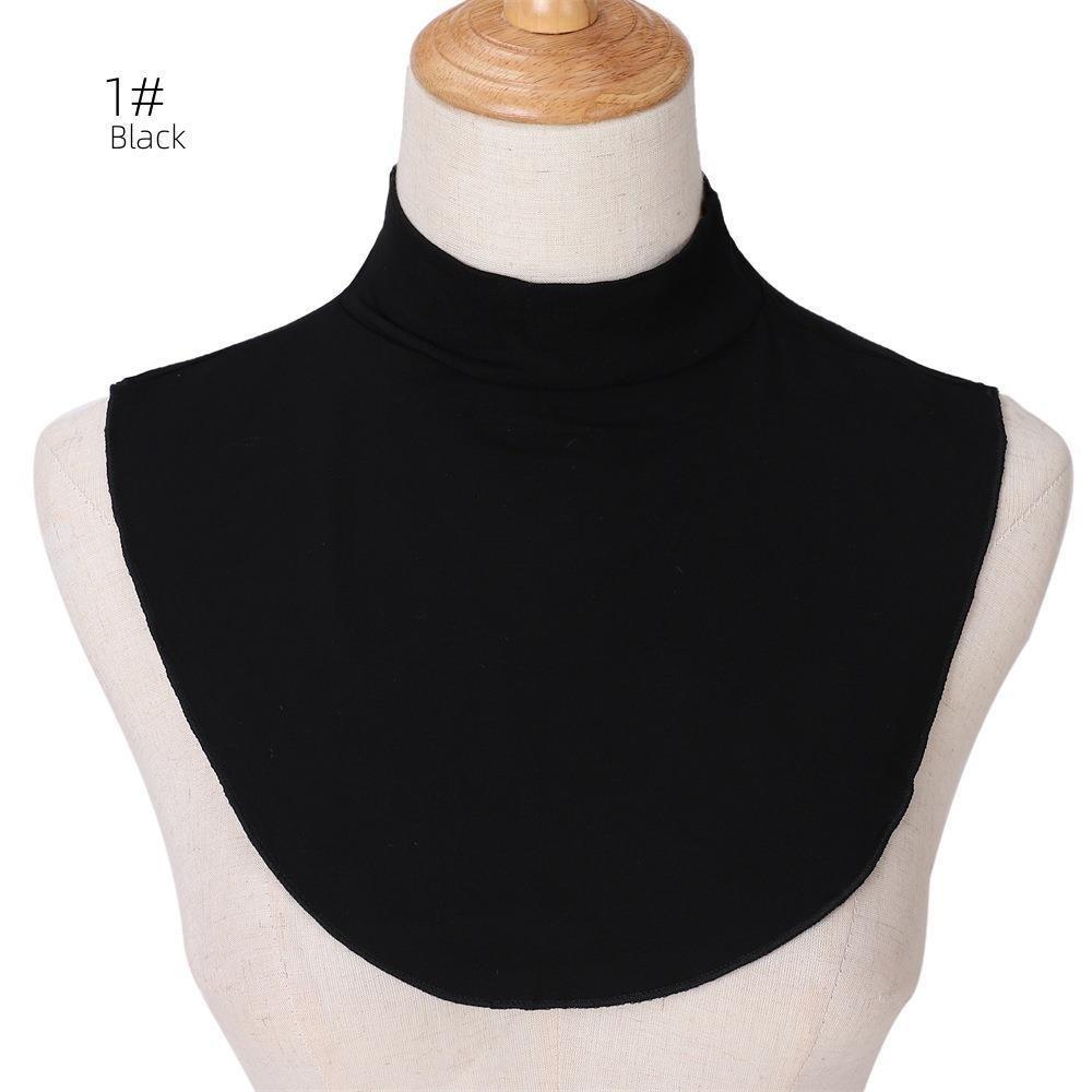 MAC144 Solid Color Modal Cotton Fake Collar Bottoming Collar - SJB-DIAMOND ELITES