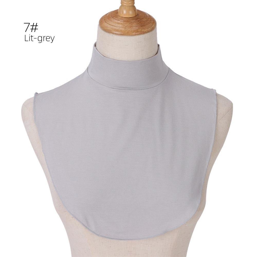 MAC144 Solid Color Modal Cotton Fake Collar Bottoming Collar - SJB-DIAMOND ELITES