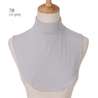 MAC144 Solid Color Modal Cotton Fake Collar Bottoming Collar - SJB-DIAMOND ELITES