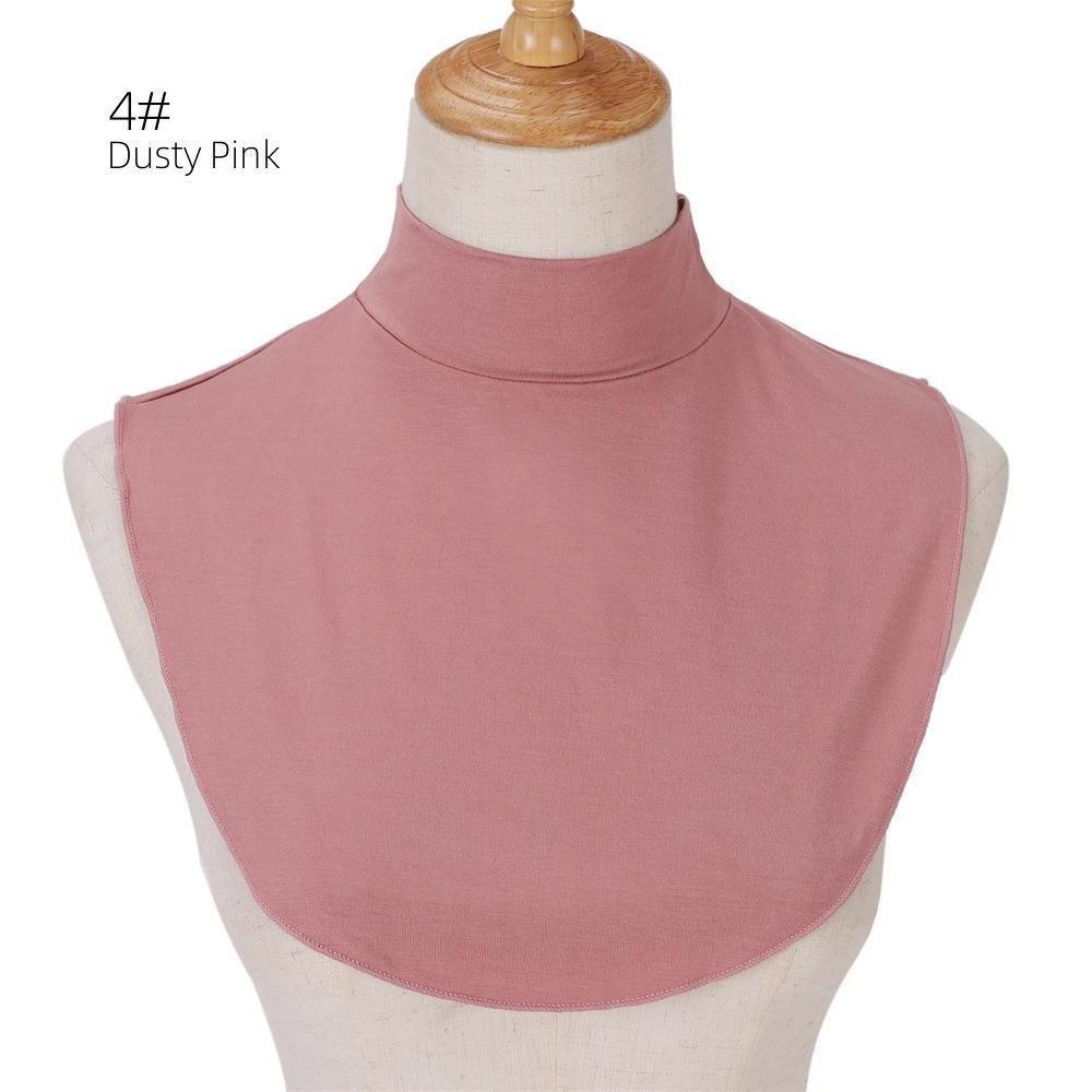 MAC144 Solid Color Modal Cotton Fake Collar Bottoming Collar - SJB-DIAMOND ELITES