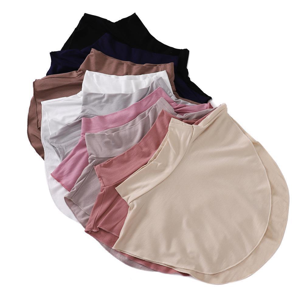 MAC144 Solid Color Modal Cotton Fake Collar Bottoming Collar - SJB-DIAMOND ELITES