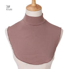 MAC144 Solid Color Modal Cotton Fake Collar Bottoming Collar - SJB-DIAMOND ELITES