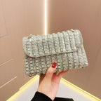 MAC148 Diamond Chain Evening Bag - SJB-DIAMOND ELITES