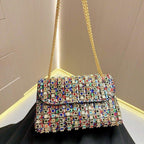 MAC148 Diamond Chain Evening Bag - SJB-DIAMOND ELITES